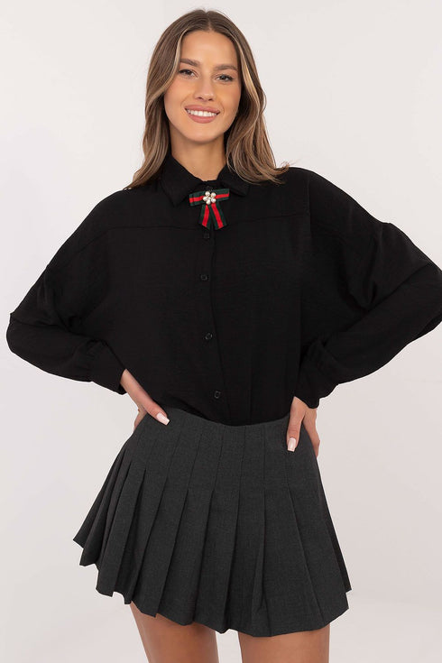 Chemise manche longue model 203730 Italy Moda